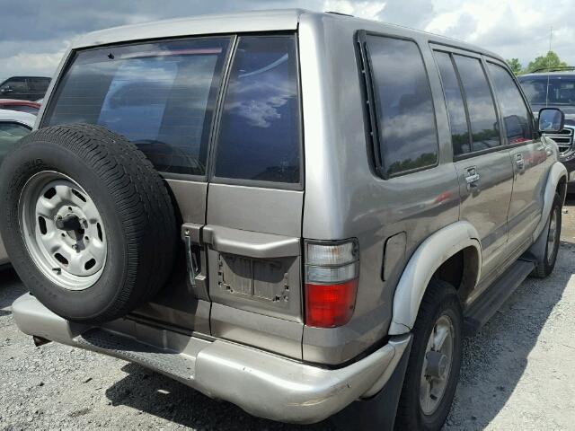 JACDS58XX17J19076 - 2001 ISUZU TROOPER S SILVER photo 4