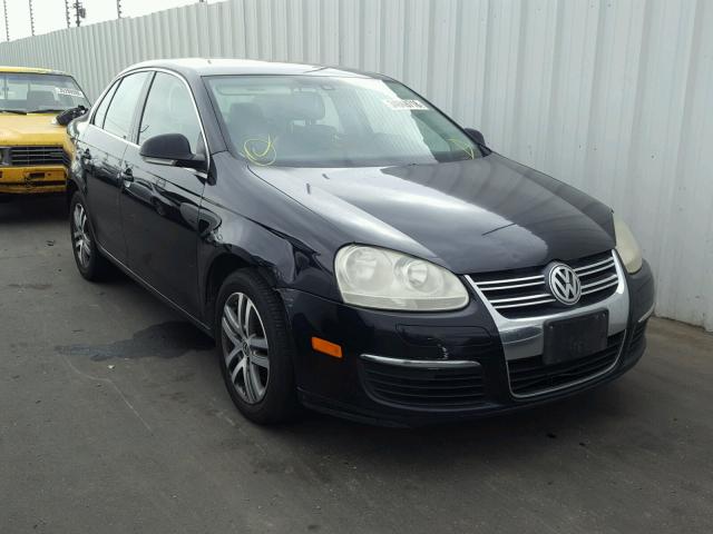 3VWSG71K05M638781 - 2005 VOLKSWAGEN NEW JETTA BLACK photo 1