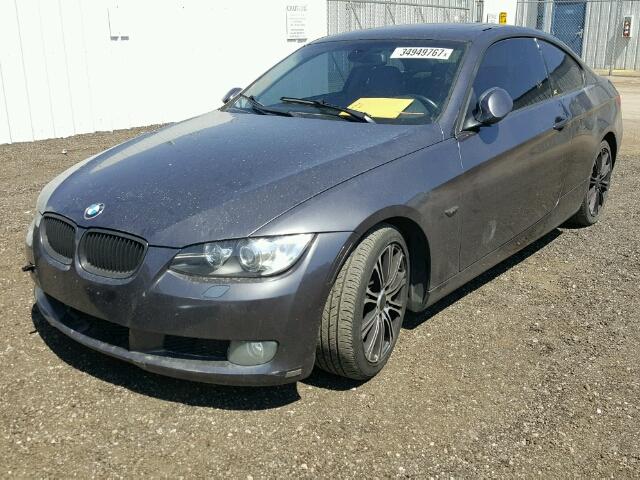 WBAWC73568E062192 - 2008 BMW 335 GRAY photo 2