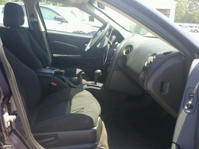 2G2WP552181108578 - 2008 PONTIAC GRAND PRIX BLUE photo 5