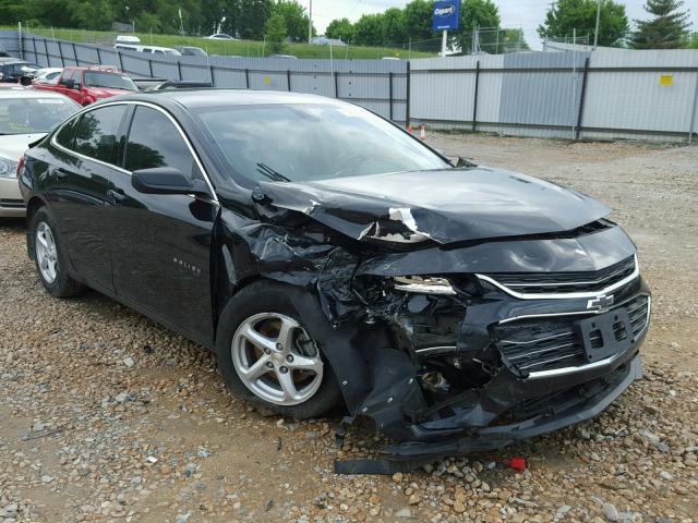 1G1ZB5ST8GF267019 - 2016 CHEVROLET MALIBU LS შავი ფოტო 1