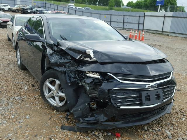 1G1ZB5ST8GF267019 - 2016 CHEVROLET MALIBU LS შავი ფოტო 9