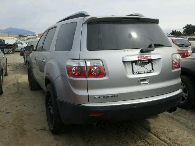 1GKER33767J164979 - 2007 GMC ACADIA SLT ნაცრისფერი ფოტო 3
