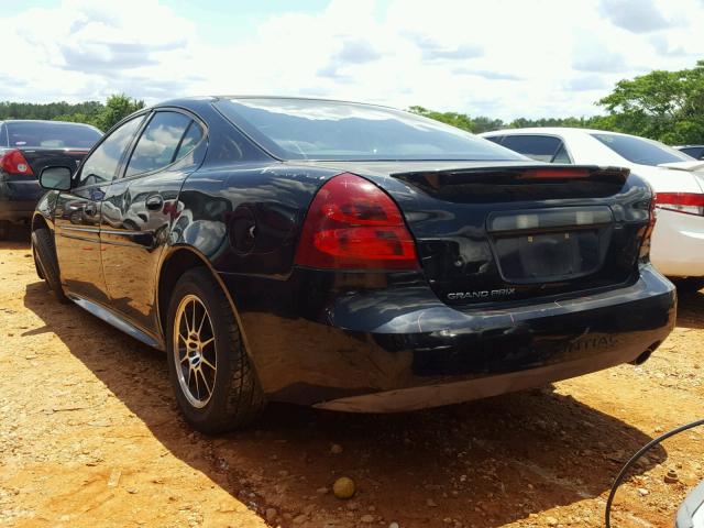 2G2WP522751190994 - 2005 PONTIAC GRAND PRIX BLACK photo 3