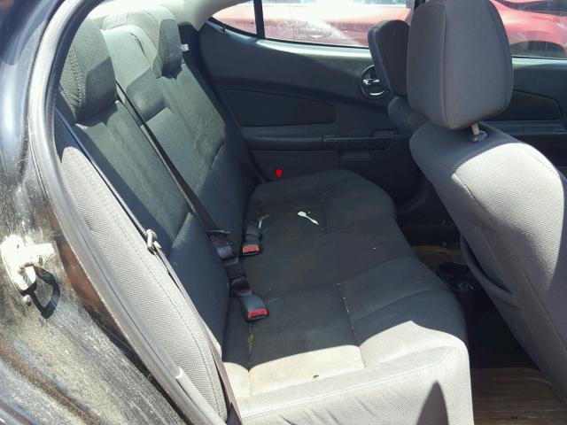 2G2WP522751190994 - 2005 PONTIAC GRAND PRIX BLACK photo 6