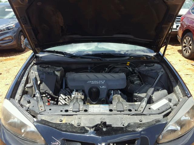 2G2WP522751190994 - 2005 PONTIAC GRAND PRIX BLACK photo 7