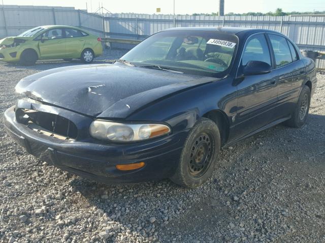 1G4HP54K72U241195 - 2002 BUICK LESABRE CU BLUE photo 2