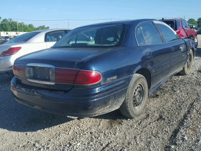 1G4HP54K72U241195 - 2002 BUICK LESABRE CU BLUE photo 4