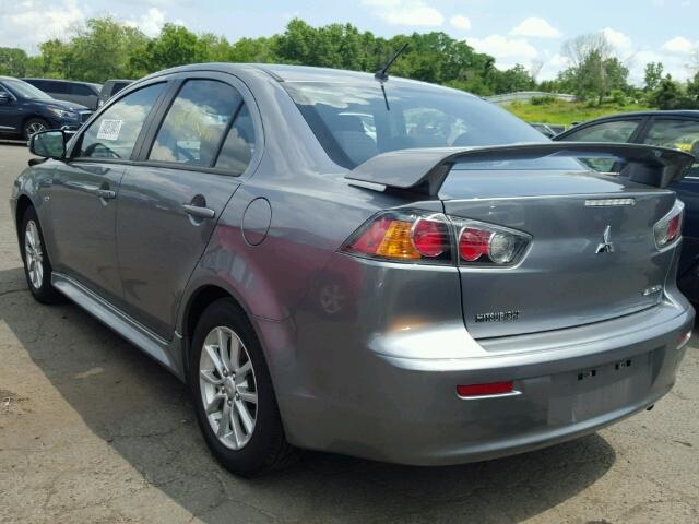 JA32U2FU5GU008177 - 2016 MITSUBISHI LANCER ES GRAY photo 3