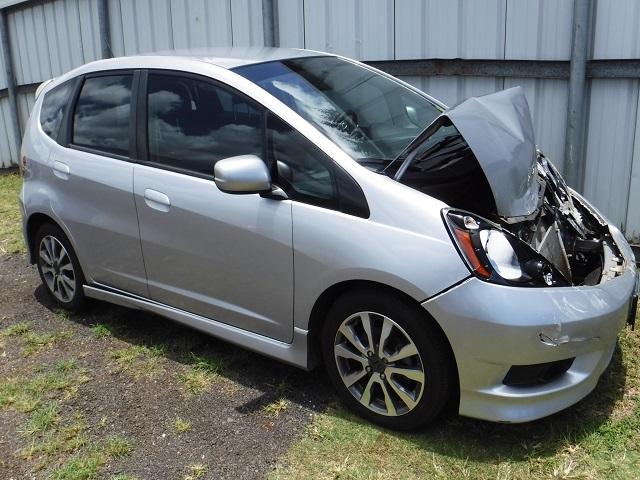 JHMGE8H50DC055081 - 2013 HONDA FIT SPORT SILVER photo 1