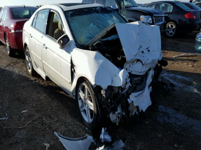 19UUA66284A012635 - 2004 ACURA TL WHITE photo 1