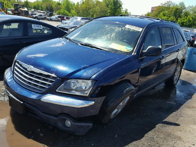 2A8GF68416R676231 - 2006 CHRYSLER PACIFICA T BLUE photo 2