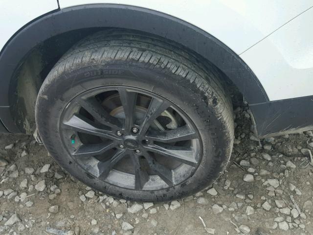 1FM5K7D82HGC76283 - 2017 FORD EXPLORER X WHITE photo 9