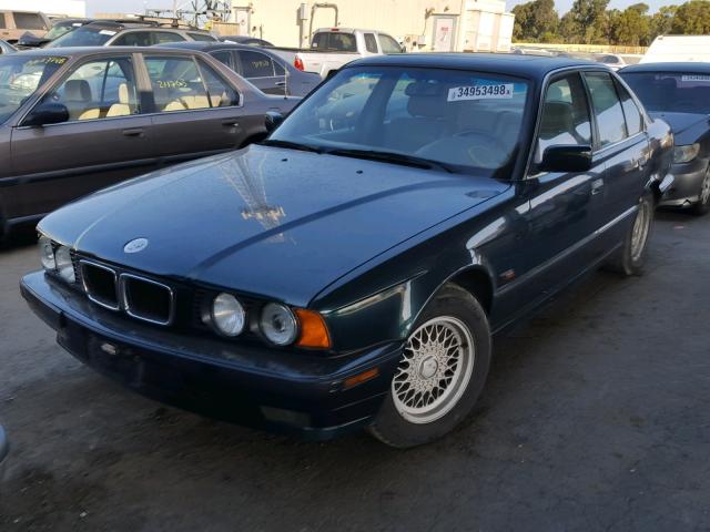 WBAHD6328SGK58250 - 1995 BMW 525 I AUTO GREEN photo 2