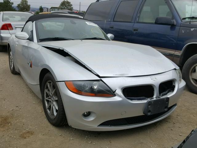 4USBT33433LS47204 - 2003 BMW Z4 2.5 SILVER photo 1