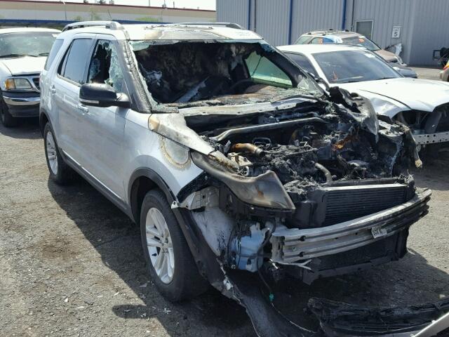 1FM5K7D97DGB20503 - 2013 FORD EXPLORER SILVER photo 1