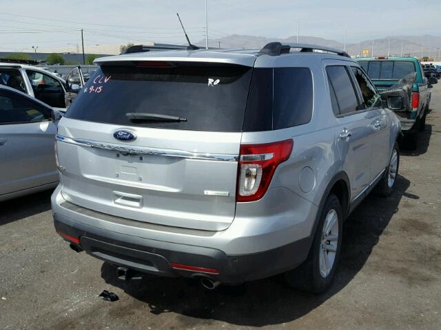 1FM5K7D97DGB20503 - 2013 FORD EXPLORER SILVER photo 4