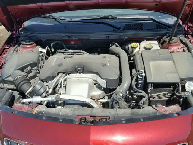 2G4GL5EX4H9116615 - 2017 BUICK REGAL SPOR RED photo 7