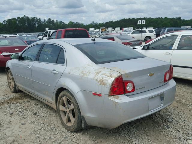 1G1ZC5E15BF203536 - 2011 CHEVROLET MALIBU 1LT SILVER photo 3