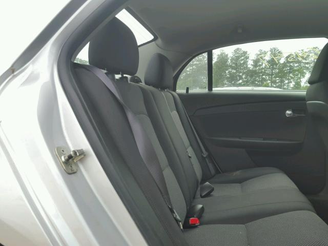 1G1ZC5E15BF203536 - 2011 CHEVROLET MALIBU 1LT SILVER photo 6