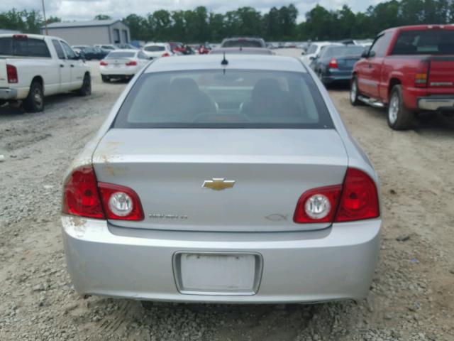 1G1ZC5E15BF203536 - 2011 CHEVROLET MALIBU 1LT SILVER photo 9