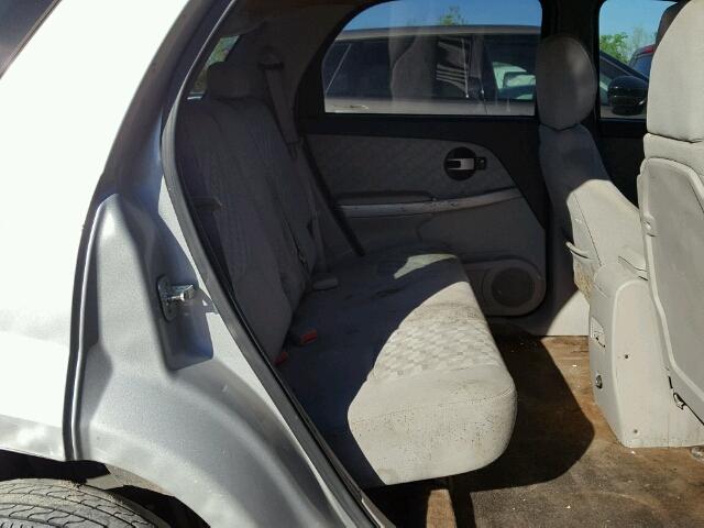 2CNDL63F866098248 - 2006 CHEVROLET EQUINOX LT SILVER photo 6