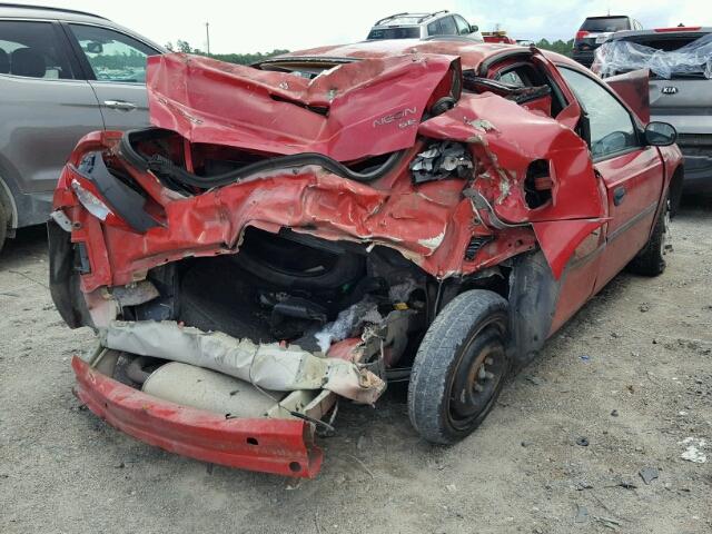 1B3ES26C93D171034 - 2003 DODGE NEON SE RED photo 4