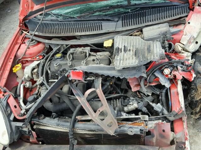 1B3ES26C93D171034 - 2003 DODGE NEON SE RED photo 7