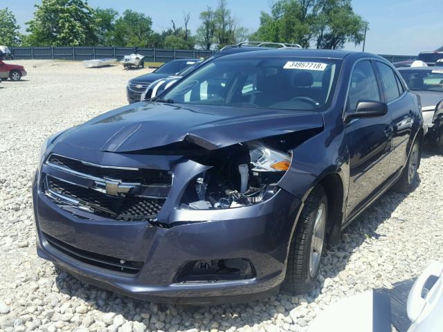 1G11B5SA6DF308089 - 2013 CHEVROLET MALIBU LS GRAY photo 2