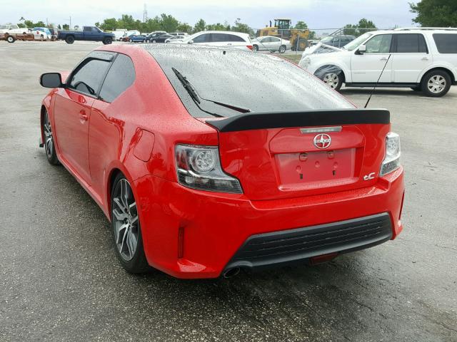 JTKJF5C77GJ024415 - 2016 TOYOTA SCION TC 红色 照片 3