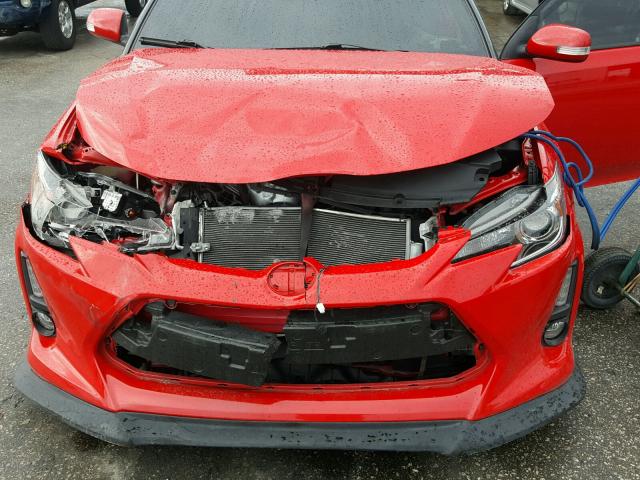 JTKJF5C77GJ024415 - 2016 TOYOTA SCION TC 红色 照片 7