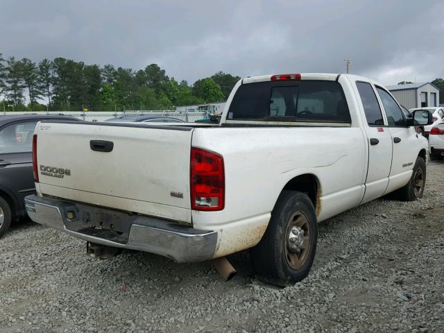 3D7KA28643G713905 - 2003 DODGE RAM 2500 S WHITE photo 4