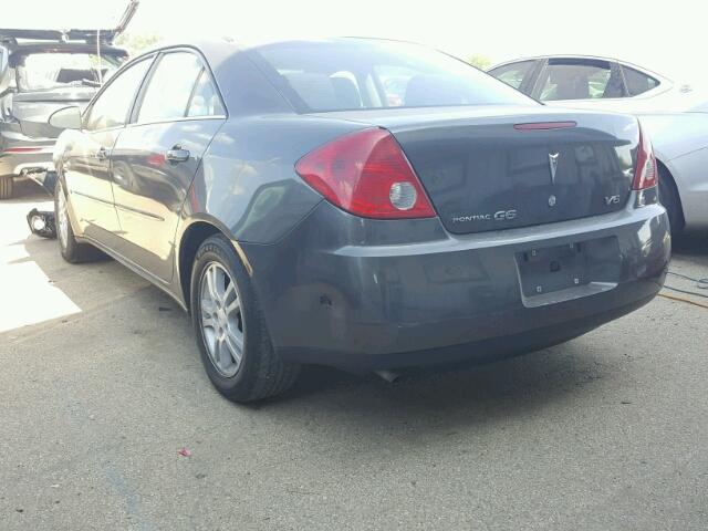 1G2ZG558164184689 - 2006 PONTIAC G6 SE1 GRAY photo 3