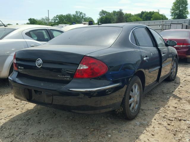 2G4WF582381205674 - 2008 BUICK ALLURE CX BLACK photo 4