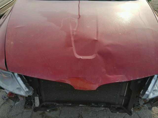 1LNHM93R59G614760 - 2009 LINCOLN MKS BURGUNDY photo 7