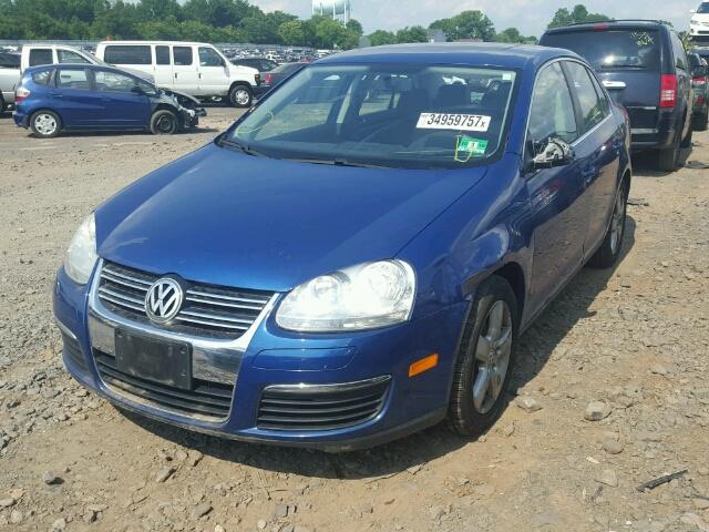 3VWRZ71K49M016831 - 2009 VOLKSWAGEN JETTA SE BLUE photo 2