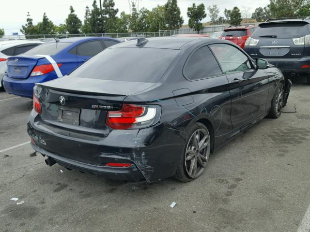 WBA1J7C56FV253463 - 2015 BMW M235I BLACK photo 4