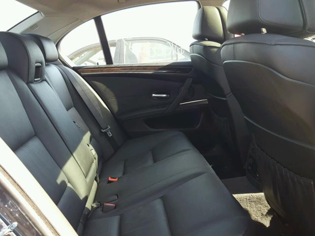 WBANV93528CZ65940 - 2008 BMW 535 XI Szary zdjęcie 6