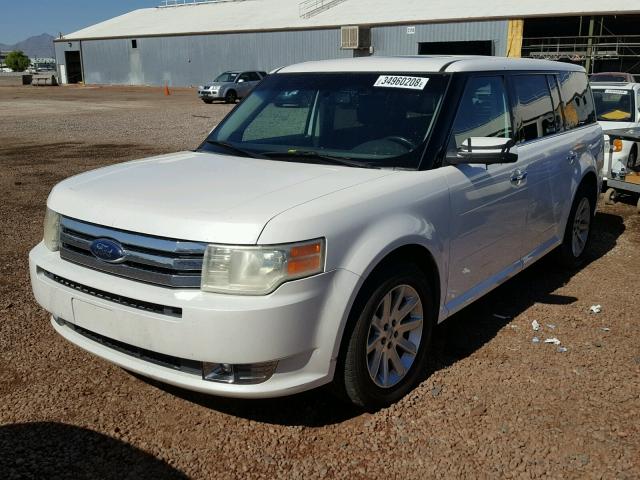 2FMDK52C29BA15736 - 2009 FORD FLEX SEL Սպիտակ լուսանկար 2