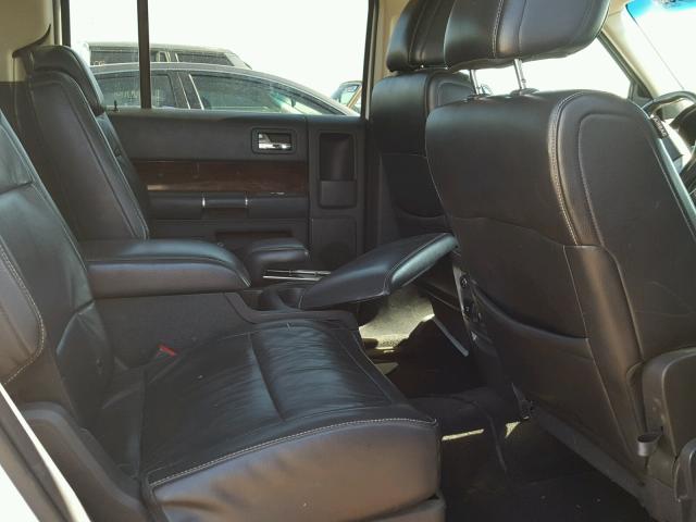 2FMDK52C29BA15736 - 2009 FORD FLEX SEL Սպիտակ լուսանկար 6