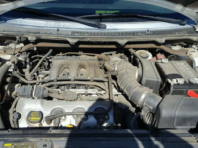 2FMDK52C29BA15736 - 2009 FORD FLEX SEL WHITE photo 7