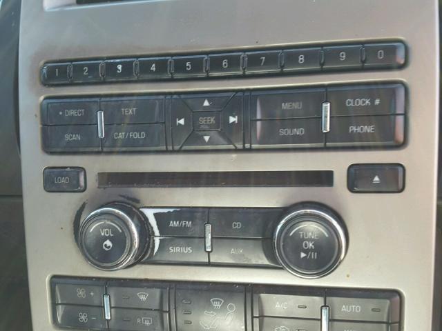 2FMDK52C29BA15736 - 2009 FORD FLEX SEL Սպիտակ լուսանկար 9