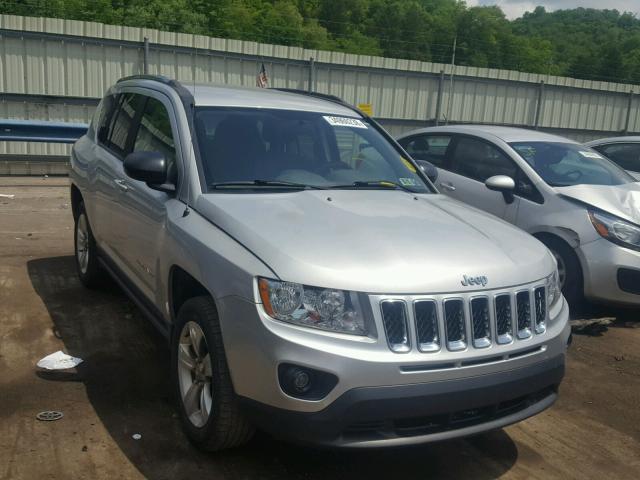 1C4NJDBB2DD272198 - 2013 JEEP COMPASS SP SILVER photo 1