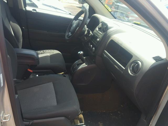 1C4NJDBB2DD272198 - 2013 JEEP COMPASS SP SILVER photo 5