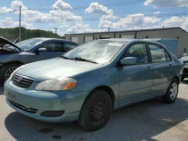 2T1BR32E56C564895 - 2006 TOYOTA COROLLA CE GREEN photo 2