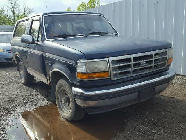 1FMEU15H5PLA69768 - 1993 FORD BRONCO U10 GREEN photo 1