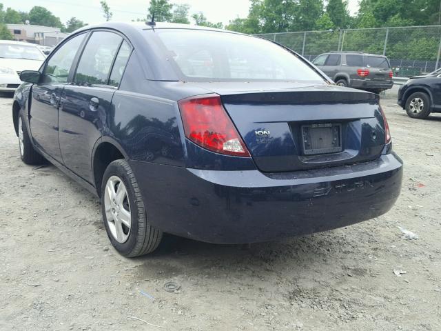 1G8AJ55F27Z198365 - 2007 SATURN ION LEVEL ლურჯი ფოტო 3