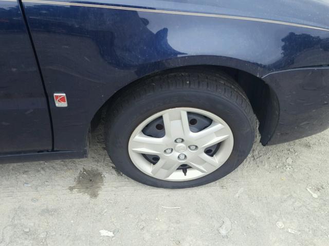 1G8AJ55F27Z198365 - 2007 SATURN ION LEVEL ლურჯი ფოტო 9