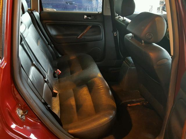 WVWRH63B84P090995 - 2004 VOLKSWAGEN PASSAT GLX 红色 照片 6