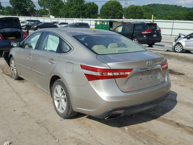 4T1BK1EB1FU155334 - 2015 TOYOTA AVALON XLE GOLD photo 3